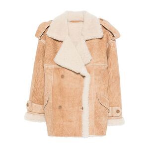 Santoro Neutrals Jackets - Faux Fur & Shearling Jackets Women